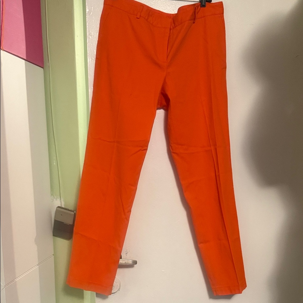 Faconnable Vibrant Orange Chinos